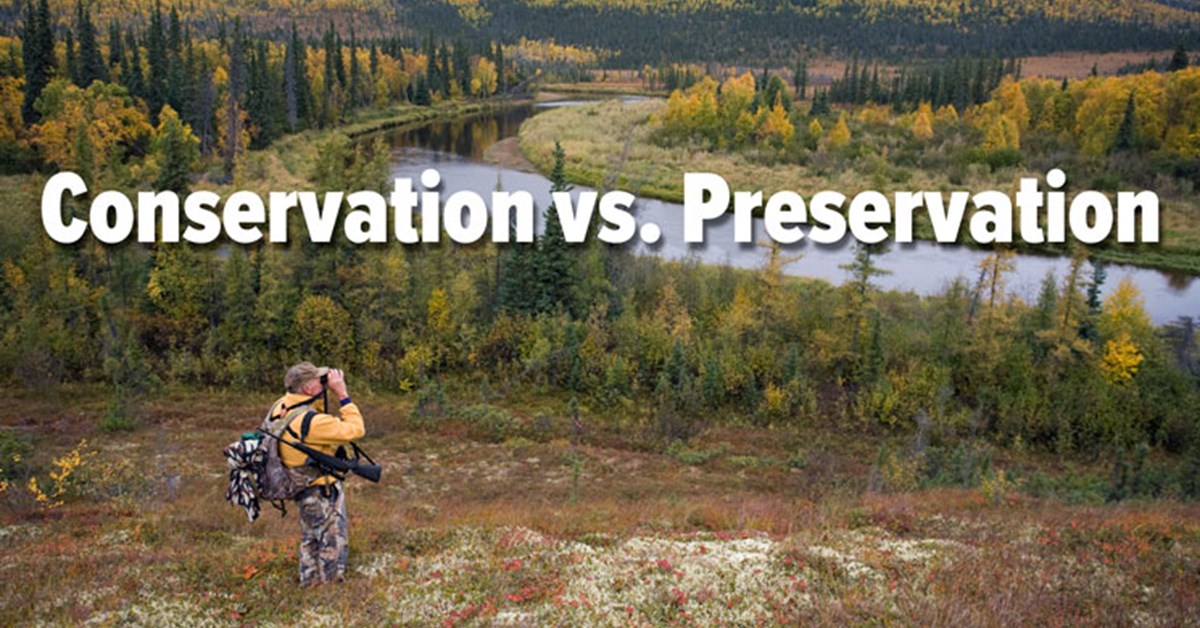 NRA Hunters' Leadership Forum Conservation vs. Preservation What's