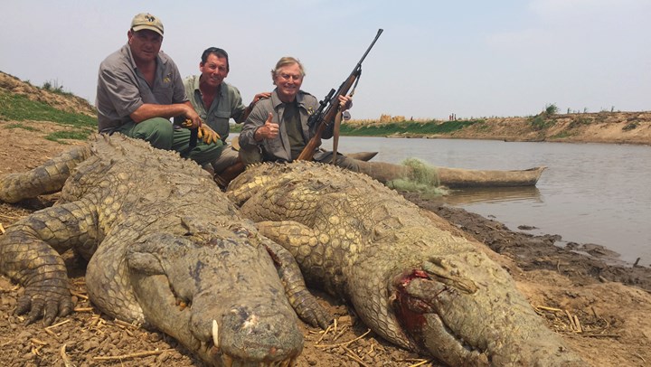 American Hunter Targets Mozambique's Man-Eating Crocs 