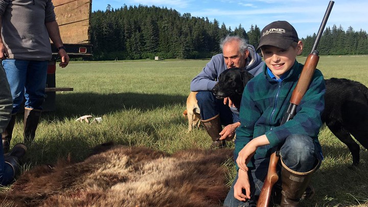 Armed 11-Year-Old Saves Family from Charging Bear