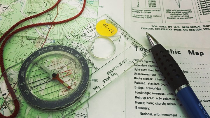 Map and Compass Course Sets Path to Hunter Confidence