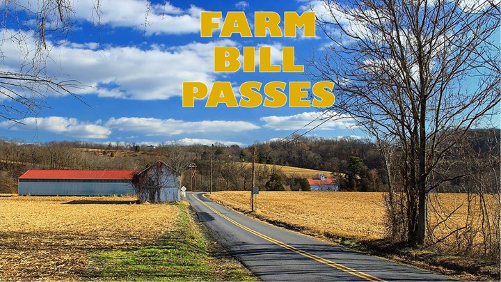 Congress Passes a Farm Bill Packed with Conservation