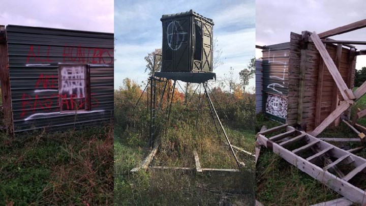 Anti-Hunters Vandalize Treestands, Harass Hunters in Wisconsin