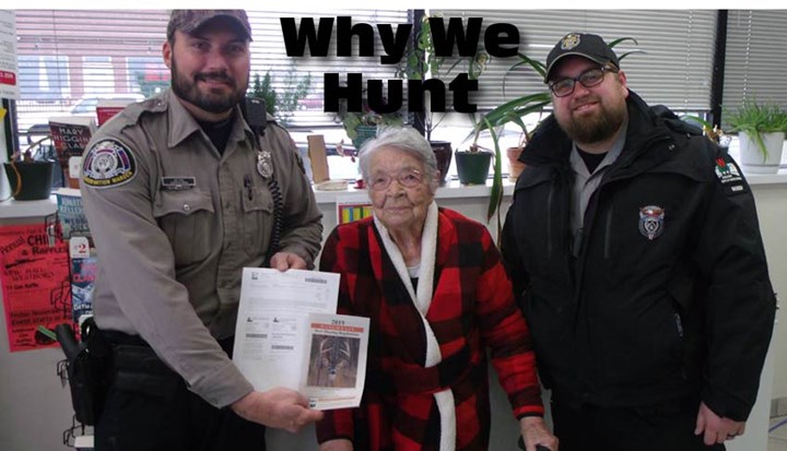 104-Year-Old Woman Takes First Buck