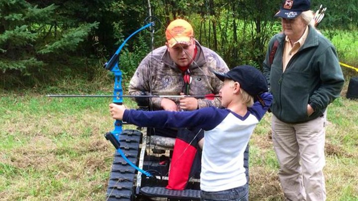 Kicking Bear Enhances Rehabilitating Veteran’s Life