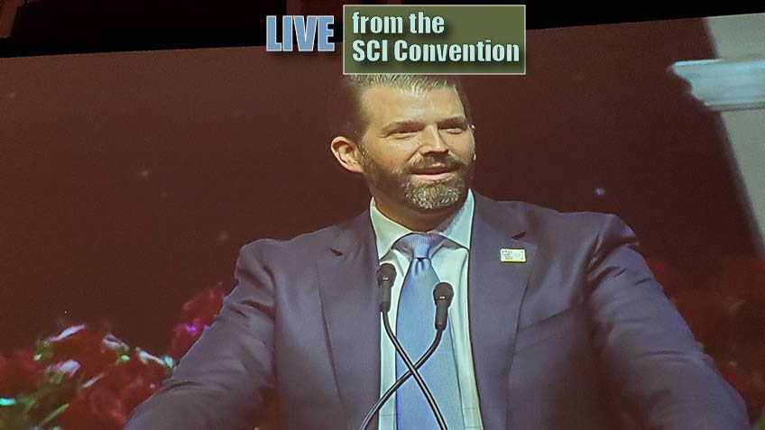 NRA Hunters' Leadership Forum | Trump Jr. Shines at SCI Show, Raises $340K for Conservation