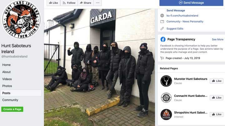 Hunt Saboteurs Terrorize Hunters, Disrupt Hunts in Ireland