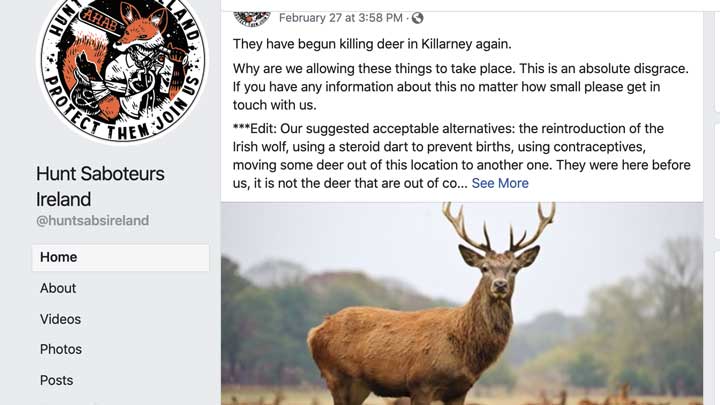 Obviously, hunt sabs understand little to nothing about wildlife management and the part that legal, regulated hunting plays in managing health wildlife populations. 