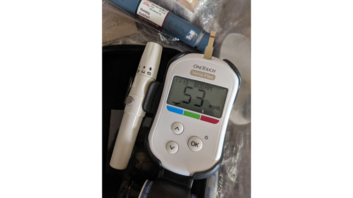 blood sugar meter