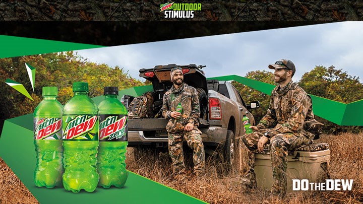 Mountain Dew Spending $100K Helping Outdoorsmen Buy Hunting and Fishing Licenses