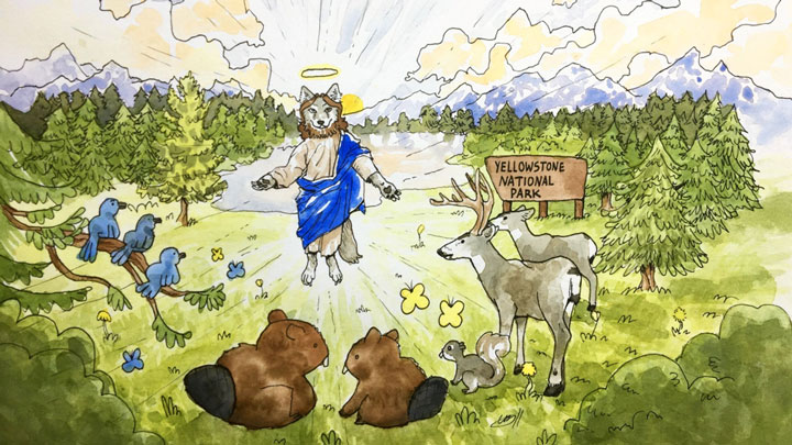 NRA Hunters' Leadership Forum | The Wolf Is a Savior of the Environment?