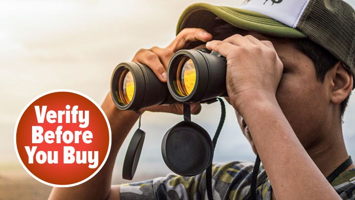 Buyer Beware When Stumbling across ‘World’s Best Binoculars Revealed!’