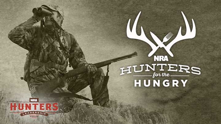 NRA Hunters' Leadership Forum Launches $50,000 in Hunters for the Hungry Program Grants 