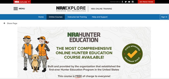 Kansas Accepts NRA’s Free Online Hunter Education Course