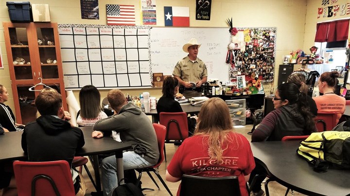 Back to School: Texas Game Warden Brings Wild Game Meat Prep into the Classroom