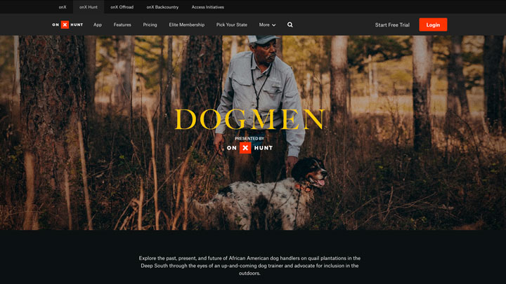 NRA Hunters' Leadership Forum | Voice of Leadership: onX Hunt’s Dogmen Video Examines Culture of the Quail Dog Handler