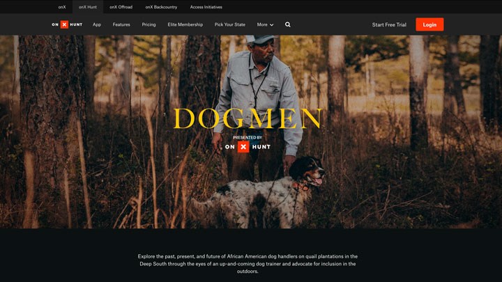 Voice of Leadership: onX Hunt’s Dogmen Video Examines Culture of the Quail Dog Handler 