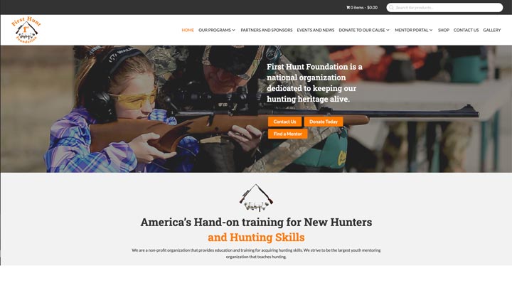 NRA Hunters' Leadership Forum | NRA Hunters’ Leadership Forum Donates $50,000 to First Hunt Foundation’s Mentoring Program