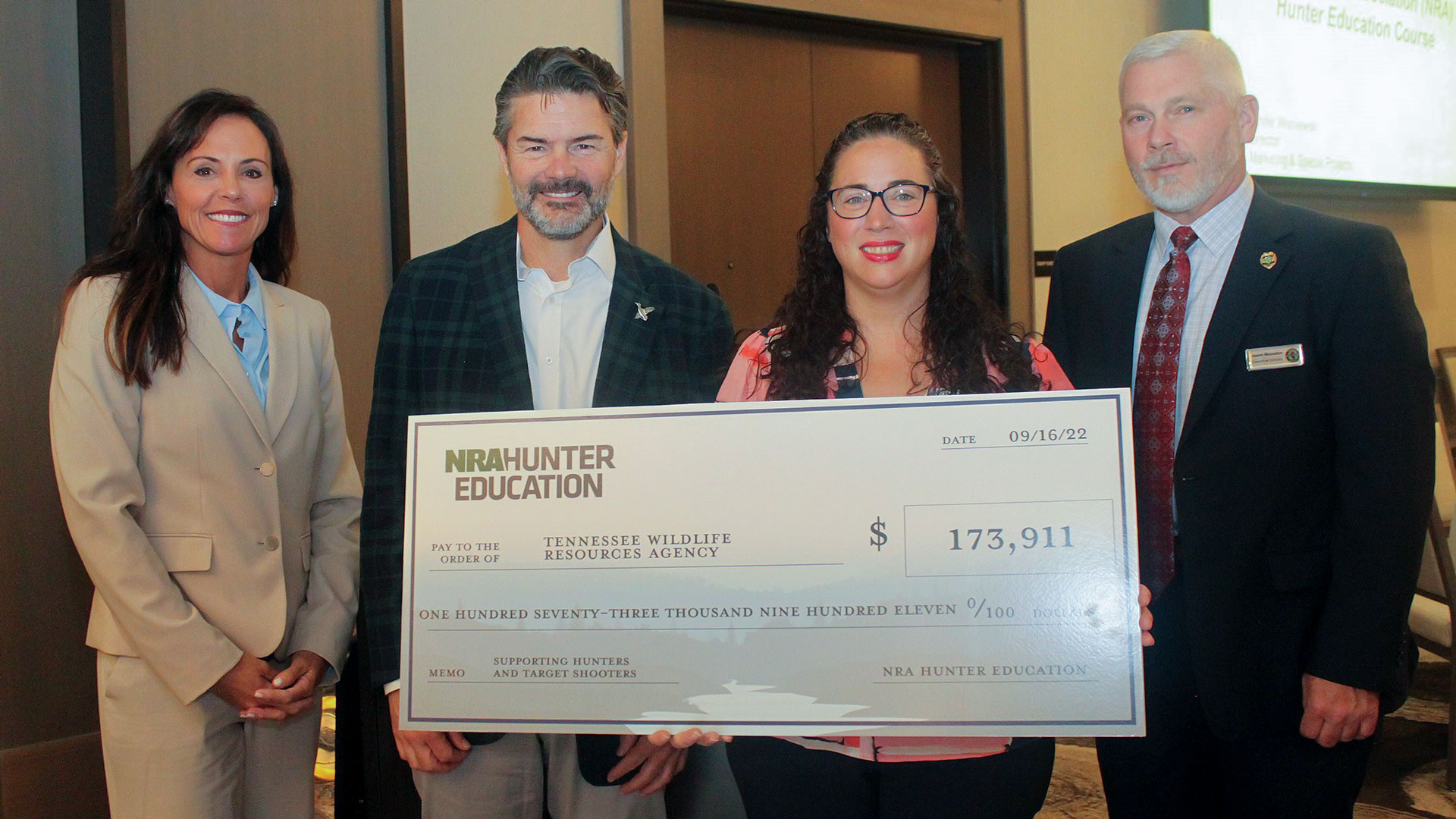 NRA Hunters' Leadership Forum | The Gift That Keeps Giving: NRA’s Hunter Education Course Generates $173,911 for Tennessee Conservation Efforts