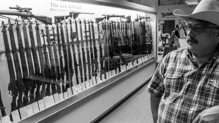 Anthony Pace at the Cody Firearms Museum