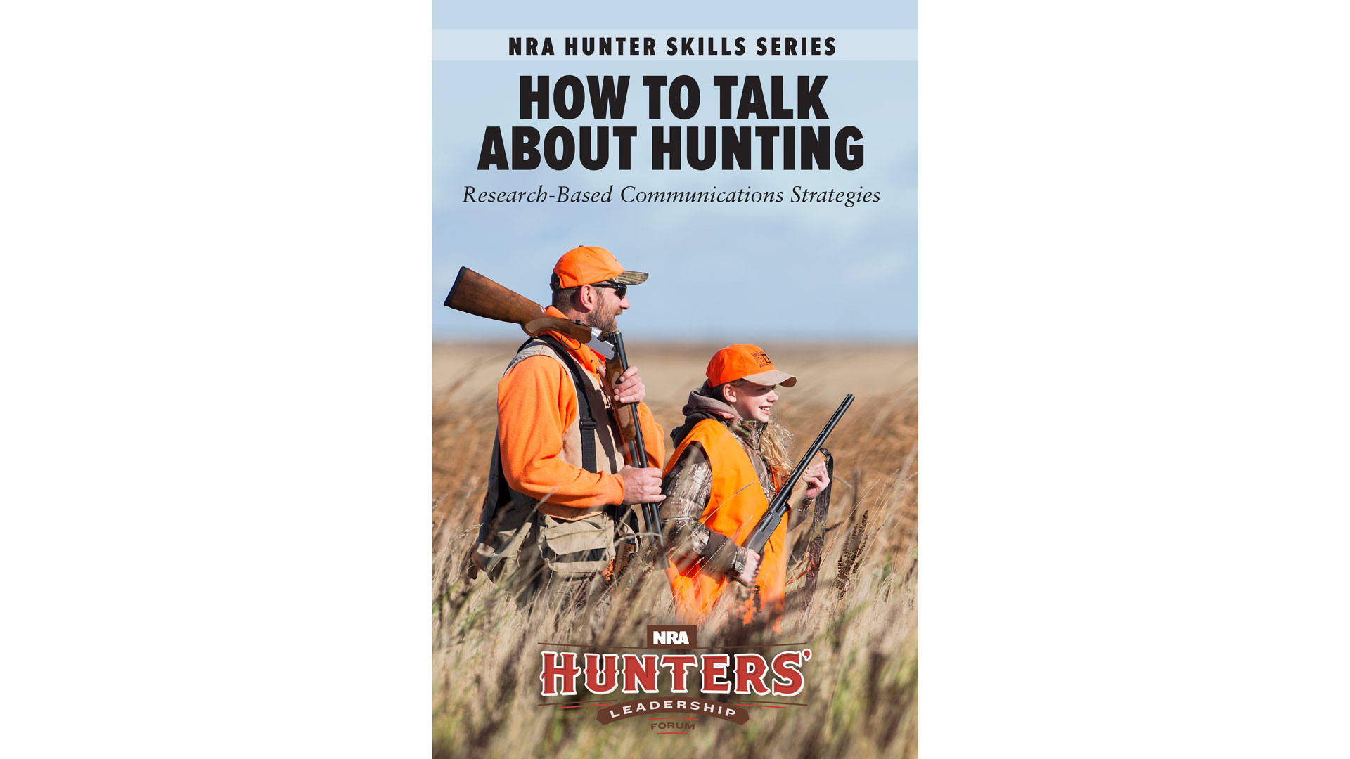 book cover, how to talk about hunting