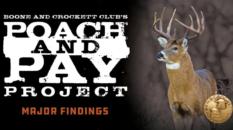 NRA Hunters' Leadership Forum | Boone and Crockett Club Releases Data from Major National Poaching Study